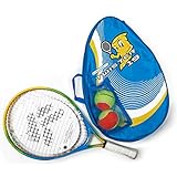  TecnoPro Tennisschläger Set Twister 19 (Farbe: gelb/grün/blau)