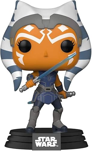 Miniatura 5 de POP Star Wars: Clone Wars - Figura de vinilo de Ahsoka Tano Funko (paquete con funda protectora compatible con Pop Box), multicolor, 3.75 pulgadas