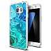 Produktbild Conie® Handyhülle Rück Schale für Samsung Galaxy S7, Ultra Slim TPU Hülle aus Silikon mit Bilder Motiv, Kanten Display Kamera Schutz, Kunst Abstract Design