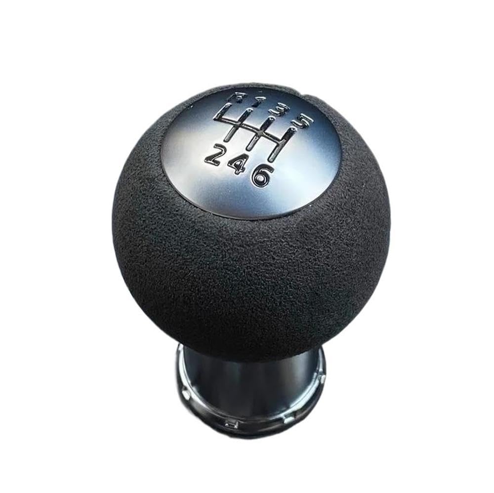 SXQPOCAR Anti Fur Leather 5 Speed 6 Speed Gear Shift Knob for Mazda MX-5 Gear Ball Head Shift Lever Head(6A)
