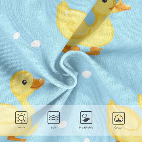 Wusikd Yellow Ducks Girls' Underwear Cotton Girls Briefs Soft Toddler Underwear 2T3