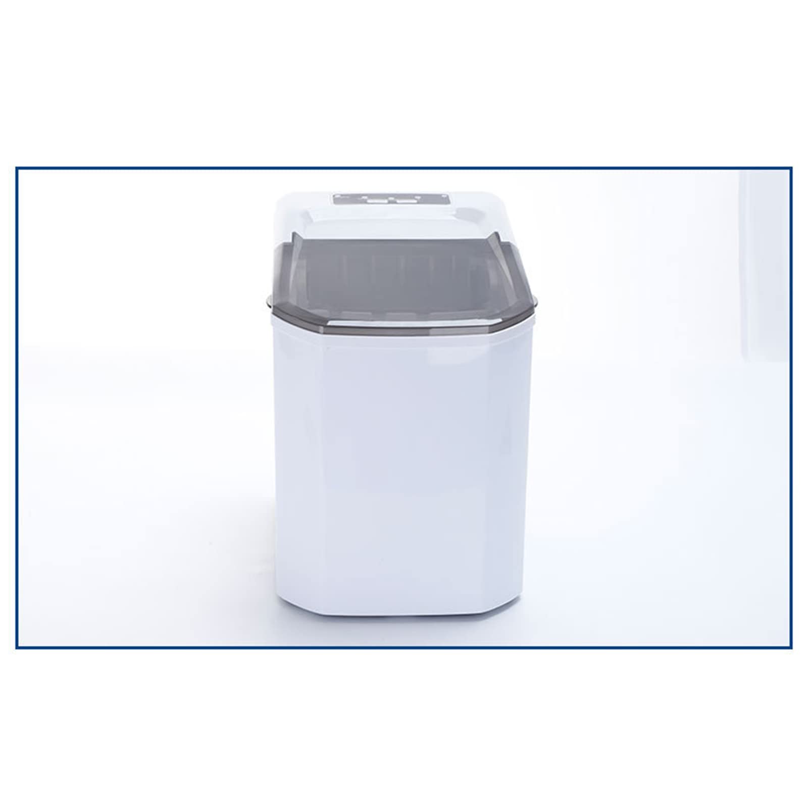 Dntum Countertop Ice Maker Machine, Mini Portable Ice Machine, Two Ice Cube Sizes, Quiet Operation, Viewable Window, For Home Kitchen Office Bar Party on Fridge.com - View 6