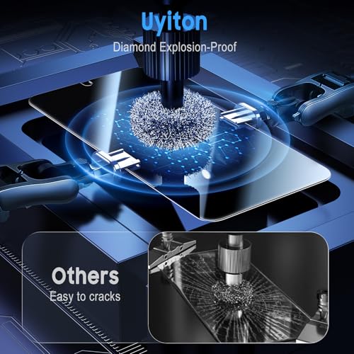 Image of Uyiton for Samsung Galaxy S24+ Plus /S25+ Plus Privacy Screen Protector | 2 Pack, Anti-Spy, Fingerprint Unlock, 9H+ Tempered Glass, Scratch-Resistant, Bubble-Free, Easy Installation, Case-Friendly