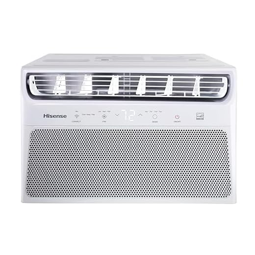 Ar Condicionado Janela Eletrônico Hisense com Wi-Fi 7.500 BTUs Frio R-32 AW-08CWBRVGU02 – 127V