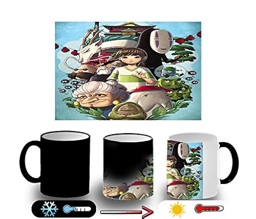 MERCHANDMANIA TAZA MÁGICA EL VIAJE DE CHIHIRO magic mug | Ya disponible en tu tienda friki favorita! En mundofriki.es!