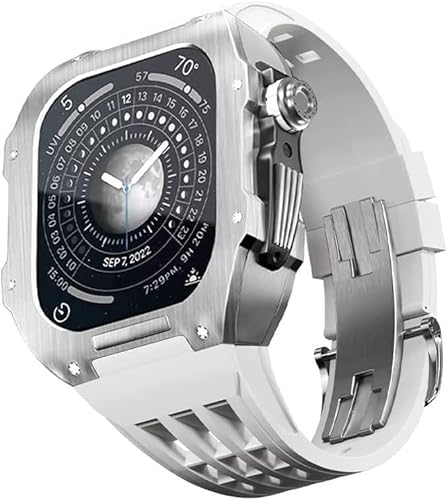 XeX|̎vP[XFLUORORUBBEREHb`XgbvAV[Y8 7 6 5 4 SEAWatch Case+Watch Band Mod KitA45mm 44mmEHb`oȟpANZT[p