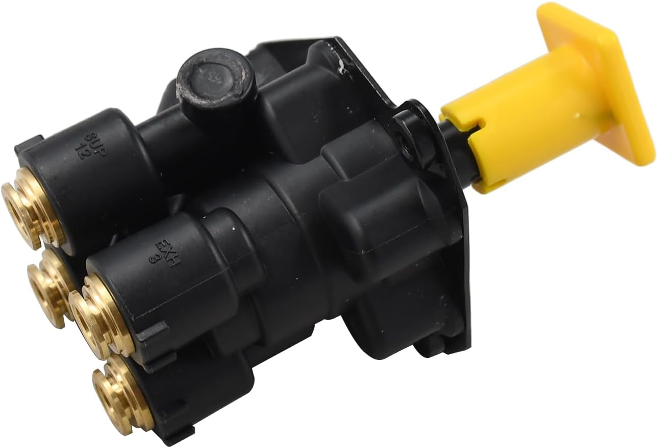 Brake Valve PP-DC Dash Control 065661 800733 Compatible With International Harvester Company IHC Trucks 4000 Series Compatible With Kenworth Truck T680 Compatible With Peterbilt Truck 579