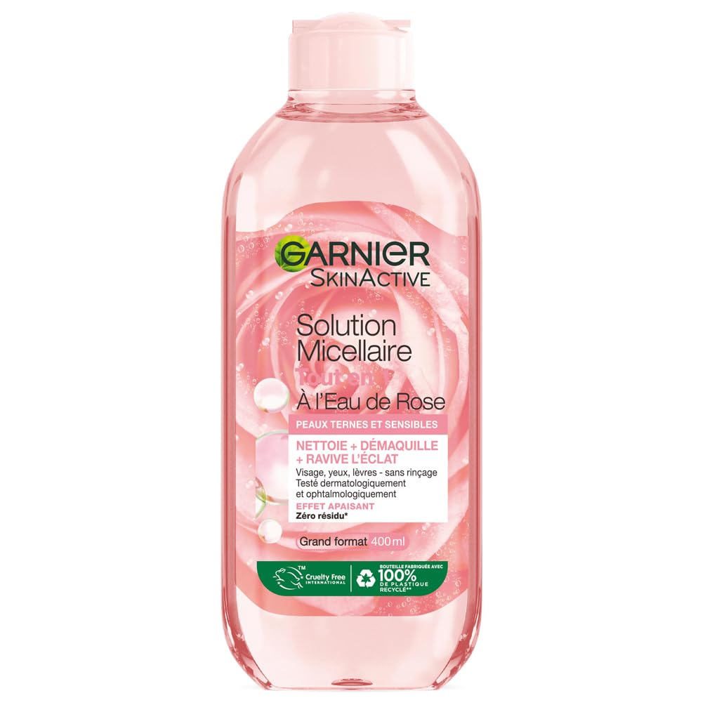 Eau micellaire Nuxe Very Rose 3-en-1 grand format 750 ml pour votre routine beauté