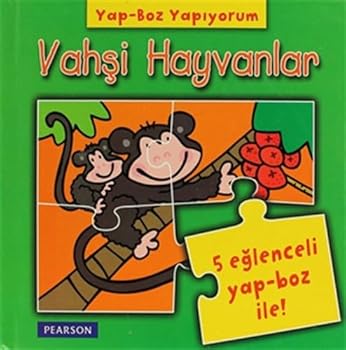 Paperback VAHSI HAYVANLAR YAP BOZ YAPIYORUM (Turkish Edition) [Turkish] Book