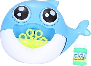 KESYOO Automatic Crab Bubble Machine for Light and Sound Electric Bubble Maker for Boys Creative Cartoon Design Fun Outdoor Indoor Play