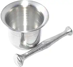 Socador de Alho Pilão Almofariz Em Alumínio Tradicional Elegante Para Uma Cozinha Eficiente Triturado de Temperos Trituração Premium para Sabores Autênticos