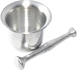 Socador de Alho Pilão Almofariz Em Alumínio Tradicional Elegante Para Uma Cozinha Eficiente Triturado de Temperos Trituração Premium para Sabores Autênticos