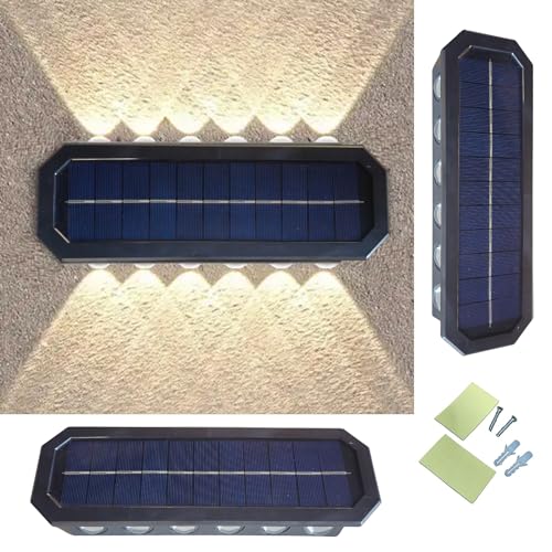 Image of SHALVI Solar Light Outdoor Waterproof /Solar Light Cob & White Light for Garden Decoration (12 LED, 8 hrs Backup) (2)