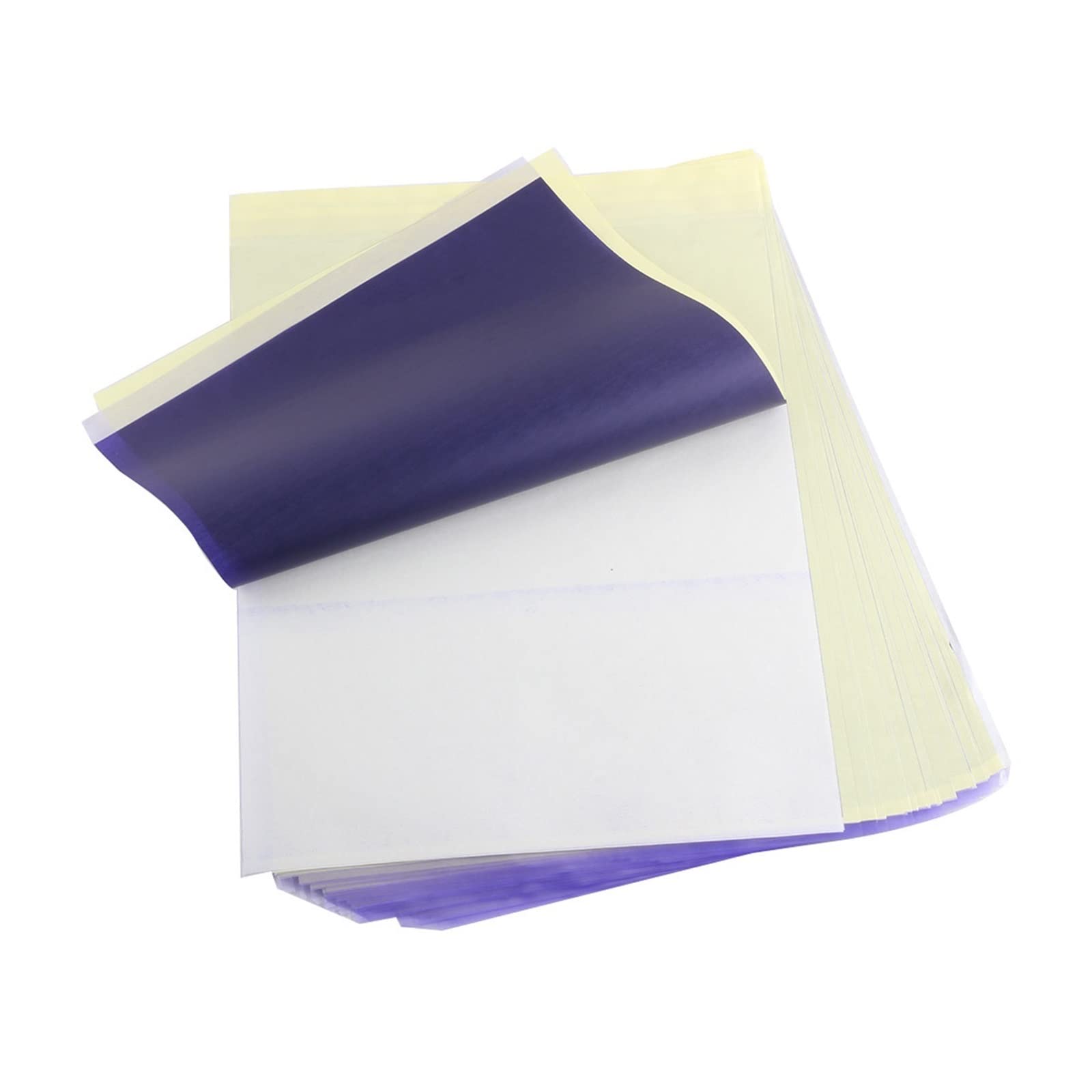 Pochoir de Tatouage Papier copieur Carbone Papier de Transfert de Tatouage 100 pièces