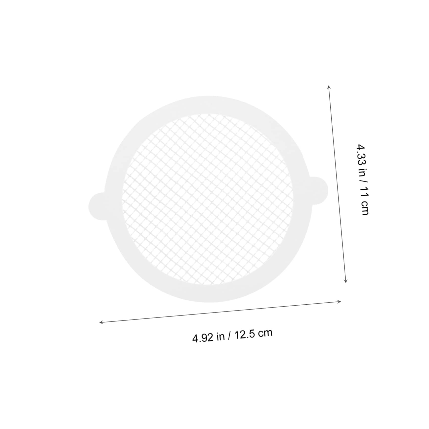 Angoily 120piezas Filtro para Desagüe De Pelo Unidades De Malla para Cocina y Baño Cubiertas Antiobstrucción De Drenaje Compatible Sumideros