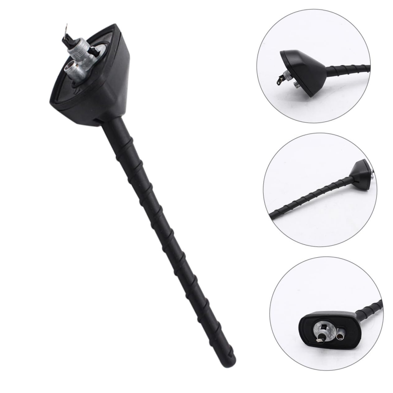 DOITOOL Antena de Techo Decorativa para Coche Duradera y Resistente para Uso Exteriores y Protección de Señal Hecha de Material