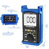 Insulation Tester Megohmmeter 200G Ohm Megger Multimeter Measures 500/1000/2500/5000V Voltage, Compressor Tester HVAC,Motor Cables Switches and Home Improvement Use