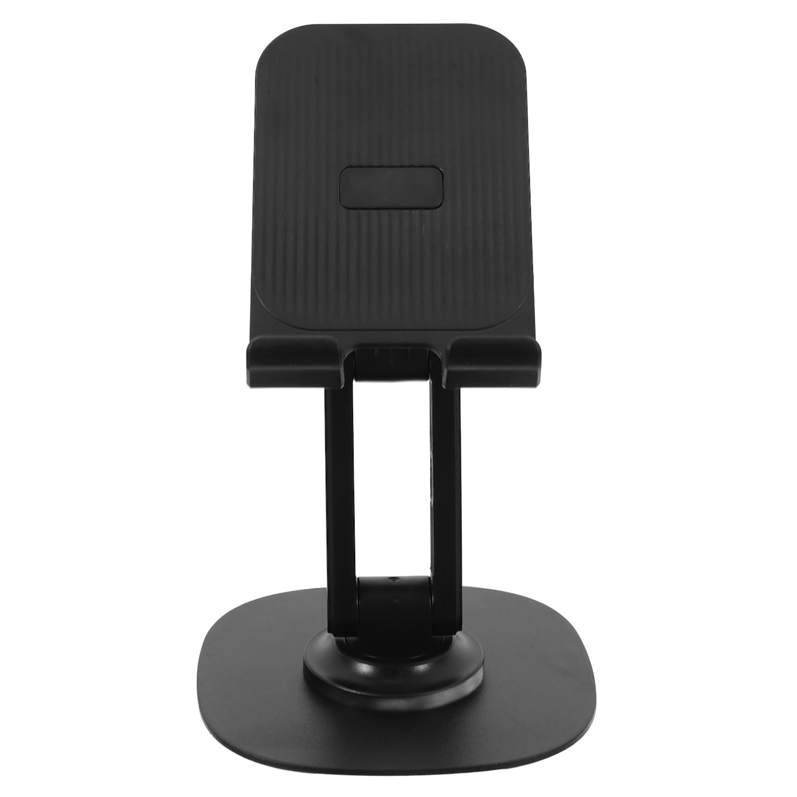 minkissy Rotatable 360° Desktop Smartphone Stand Foldable Phone Holder Stable Bracket for Home and Office Use Black