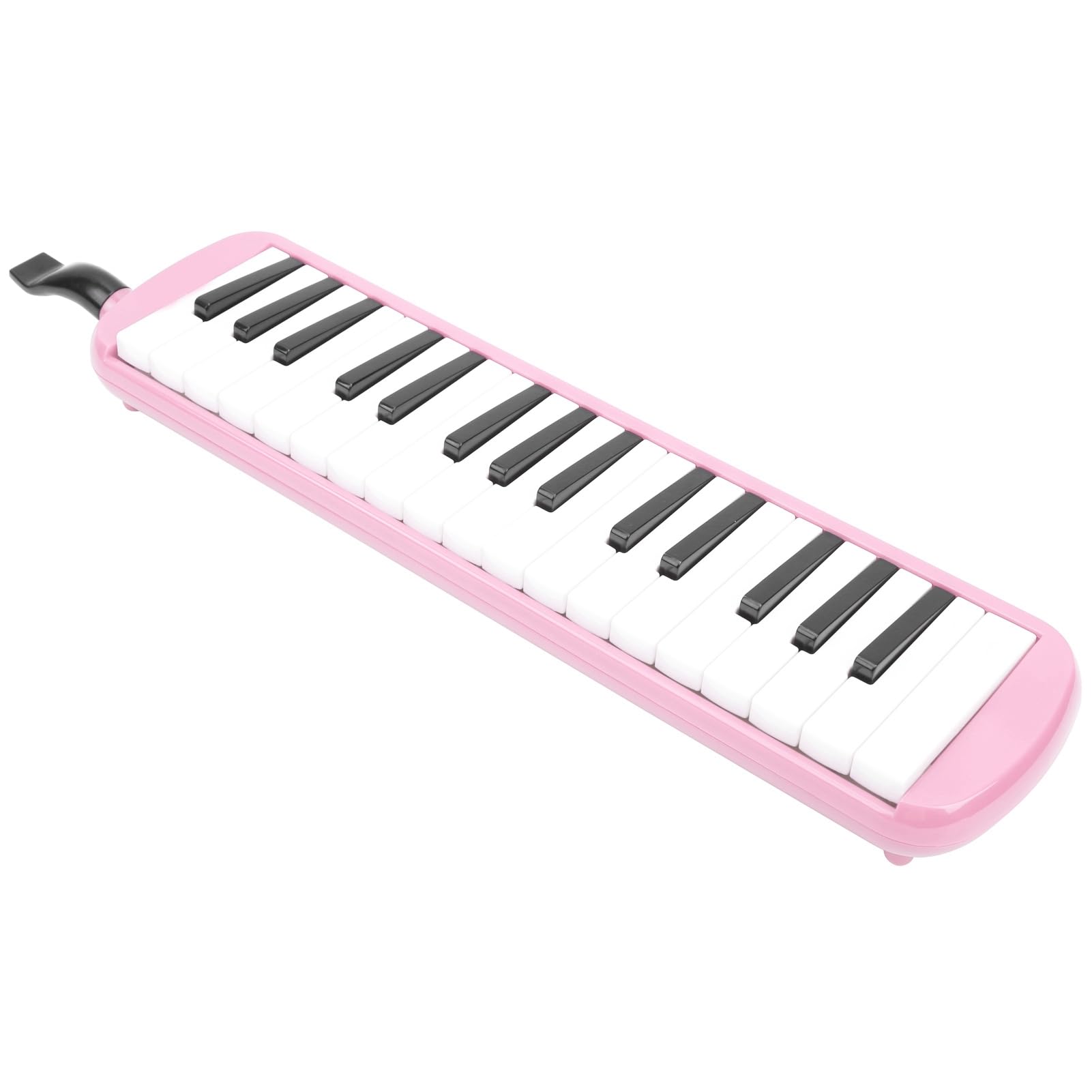 32 tasti di pianoforte Tubo Melodica Pianica Tubo flessibile lungo Melodica con borsa per il trasporto del cannello per bocchino(Rosa) strumento a fiato Strumenti Da Gioco