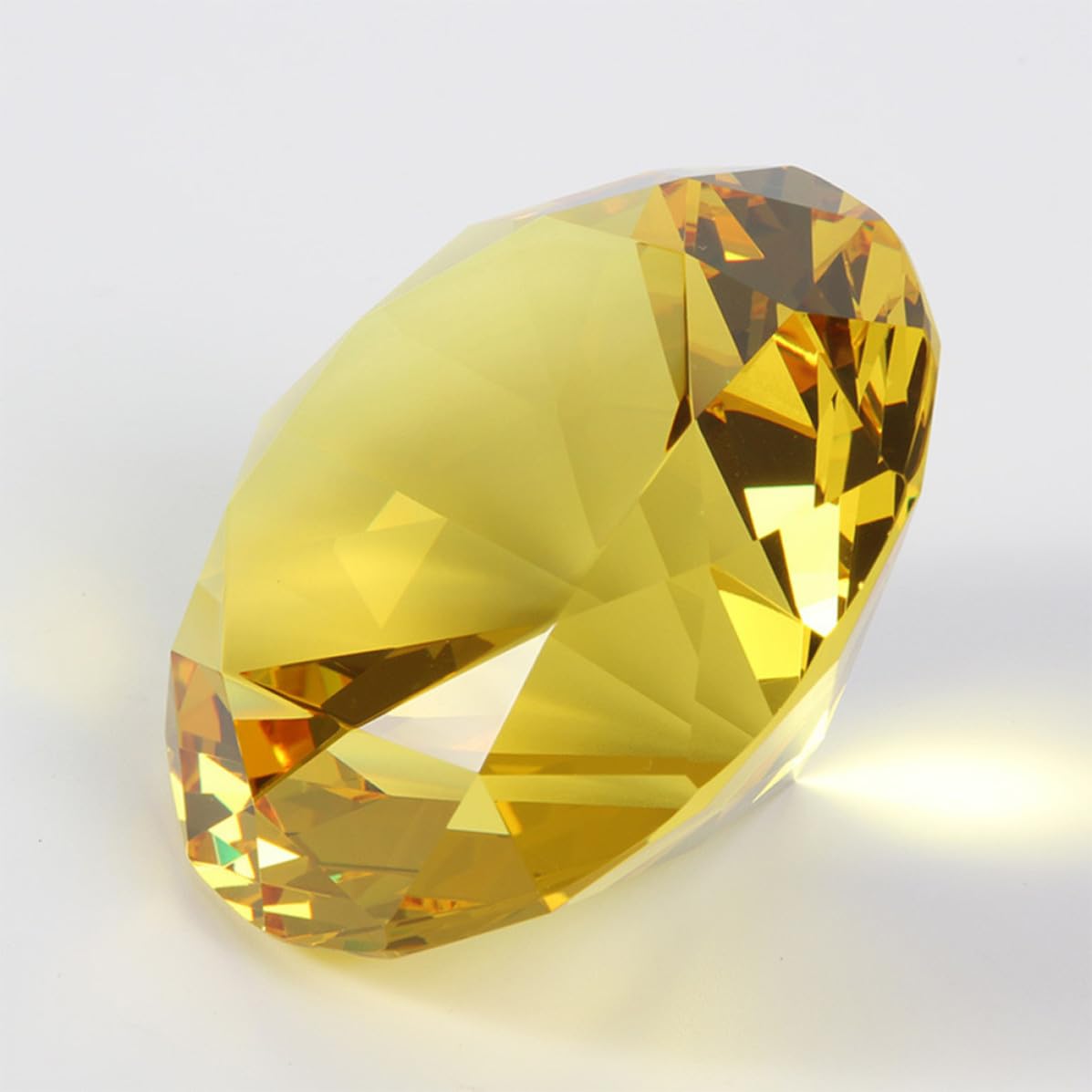 20 Stück Kristall Diamant Deko in Gemischten Farben | Zarte Kristallornamente, Dekorativ für Brautparty und Events, Funkelnde Akzente, Elegante Optik Zufällige Farbe