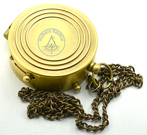 Brújula de Camping Humaira Nautical con Estuche de Cuero miniatura 7