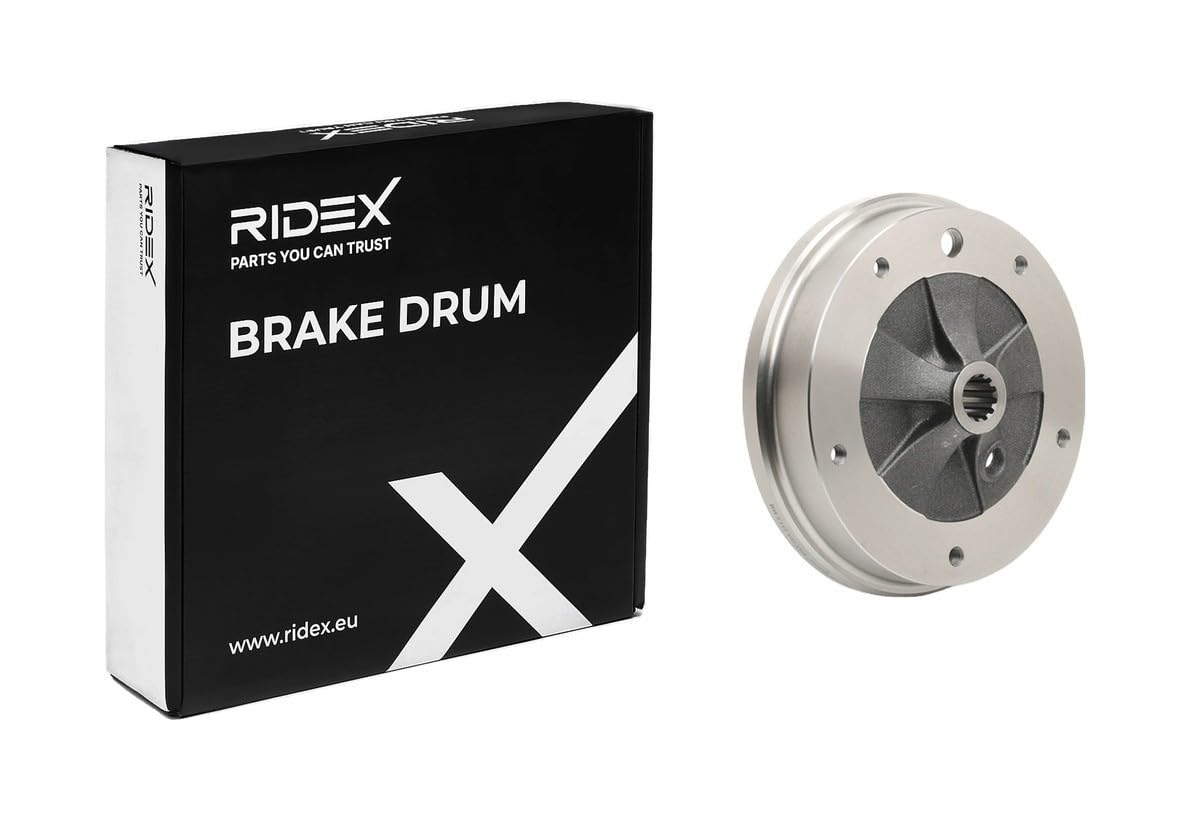 RIDEX 123B0261 Tambor de freno Trasero Compatible con VW KAEFER