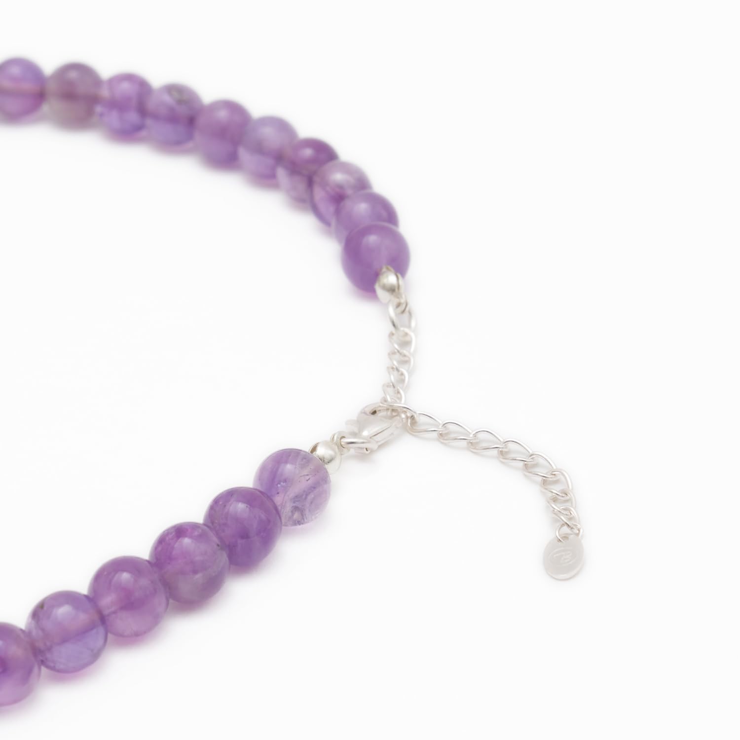 BERGERLIN Collana di perle di vera pietra naturale con perla in argento sterling 925 - Collana con chiusura e certificazione di autenticità