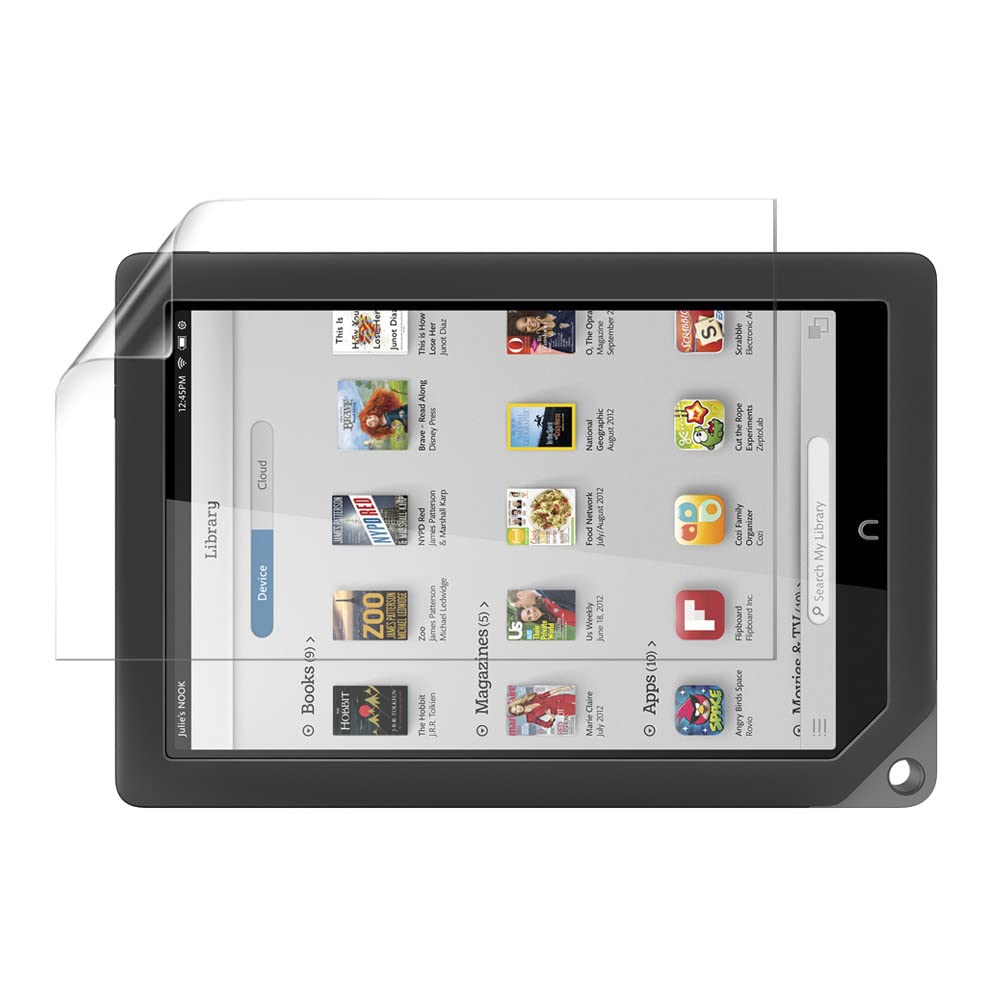 celicious Silk Mild Anti-Glare Screen Protector Film Compatible with Barnes & Noble Nook HD+ [Pack of 2]