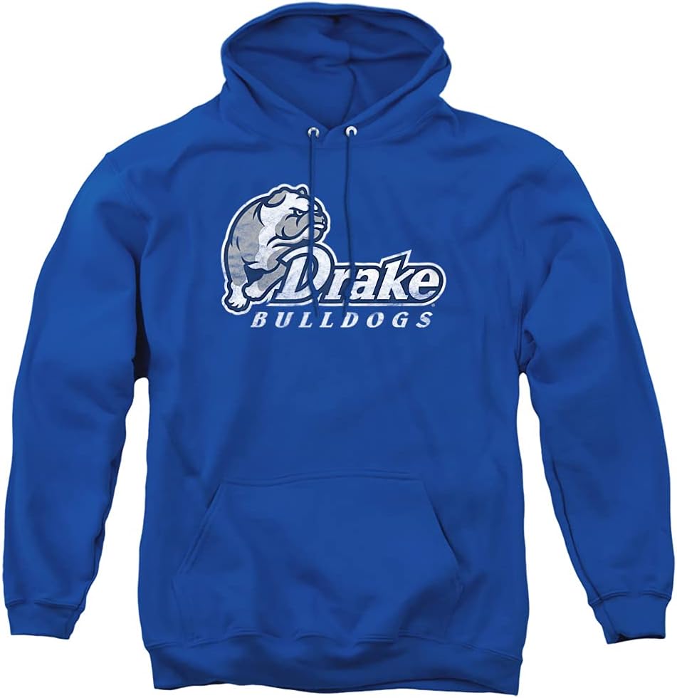 LOGOVISION Official Collegiate Distressed Primary Logo Adult Pullover Hoodie Collection