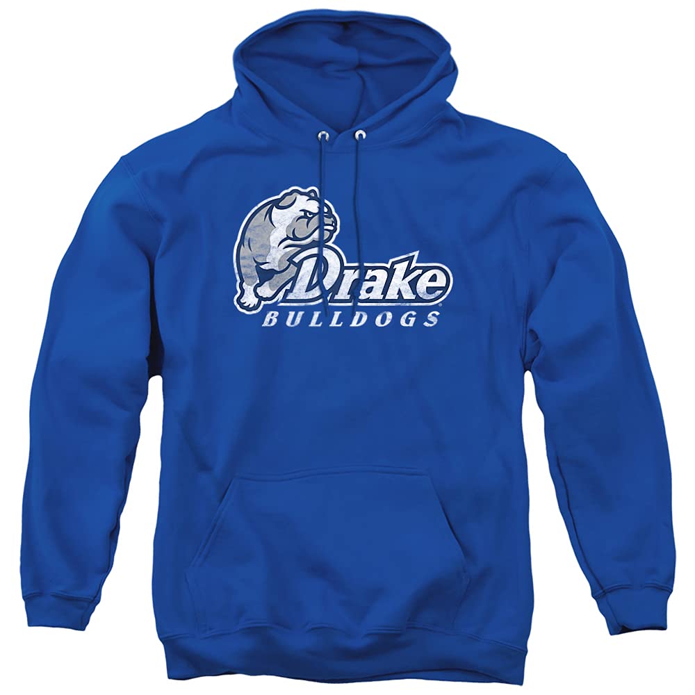 LOGOVISION Official Collegiate Distressed Primary Logo Adult Pullover Hoodie Collection — view 371