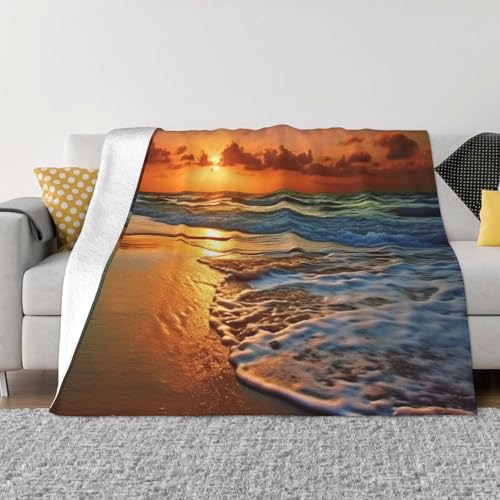 Couverture microfibre 152x127 cm jeté de lit léger et doux flanelle canapé