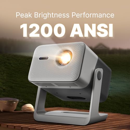 Crossbeats Lumex Vista 4K Ultra HD Smart Mini Projector - Image 3