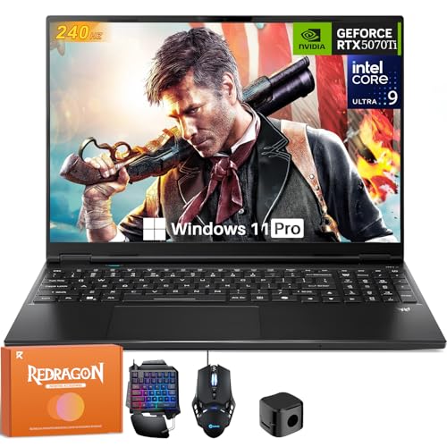 Acer Predator Helios Neo 16S Gaming Laptop, Intel Ultra 9 275HX(Up to 5,4 GHz), GeForce RTX 5070 Ti, 16' 2.5K WQXGA 240Hz 2ms OLED, 64 GB DDR5, 1 TB SSD, Backlit Keyboard, Windows 11 Pro, Accessories