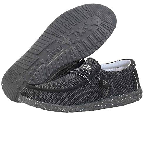 HEY DUDE Men's Wally L Sox BLACK (10)3