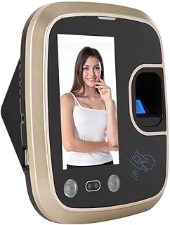 Fingerprint/Face/Card Recognition Attendance Machine 4.3inch TFT TCP/IP RFID Face Recognition Fingerprint Card Attendance Machine Employee Checking-in Recorder Access Control System(UK)