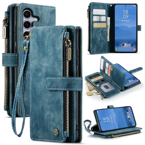 Étui portefeuille Samsung Galaxy S25 5G coque protection cuir PU