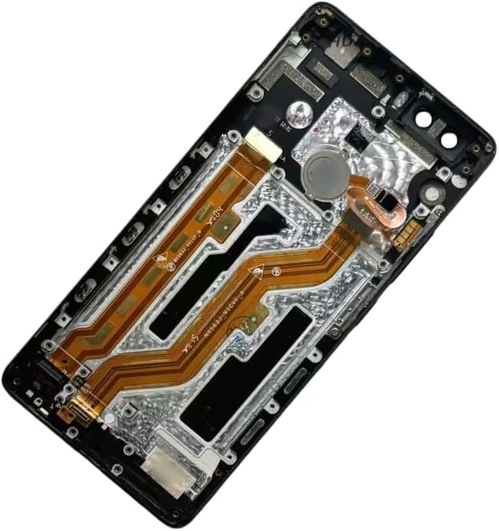 YOOOKOOO Compatible Rear Back Cover for ZTE Nubia Z17 NX563J – Battery Door Housing Replacement Part (Blue no Finger)