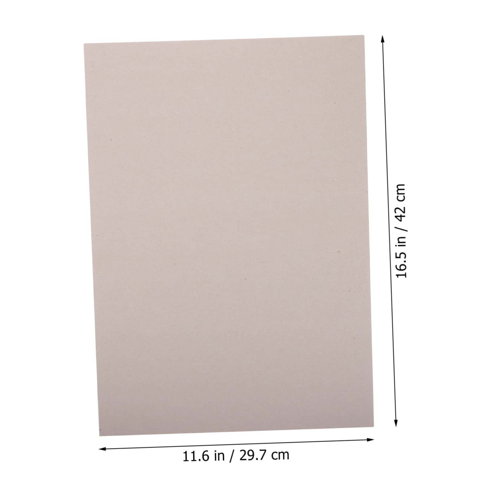 OSALADI 5pcs Double Sided Cardboard for DIY Crafts Thickened Paperboard for Art Projects Lightweight and Durable Material for Painting and Packaging