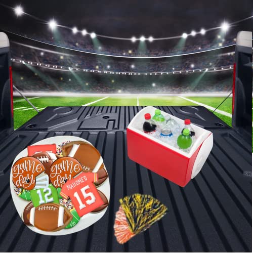 Football Cookie Cutters American Football With Laces Game Helmet And Jersey Uniform T-Shirt For Sports Made In Usa Cookie Cutters (3 Pack) #TOP2