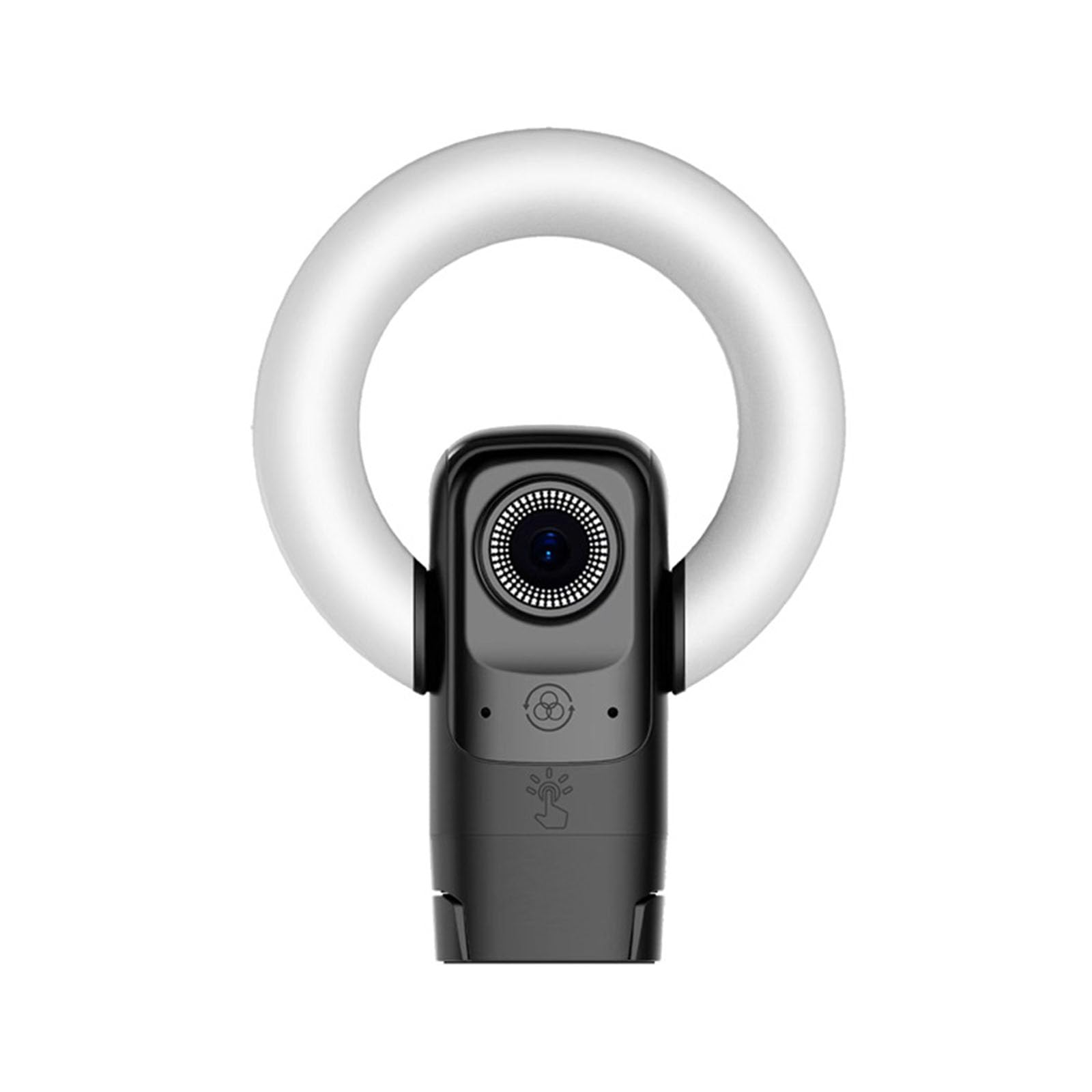 30FPS Smooth Streaming Webcam Autofocusing con microfono integrato e telecomando per monitor desktop Montaggio Microfono Webcam
