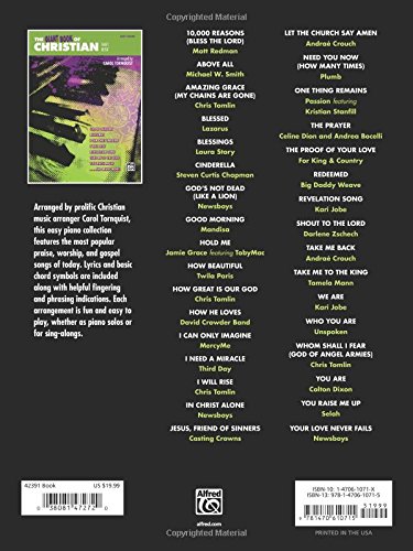 The Giant Book Of Christian Sheet Music: Easy Piano #TOP1