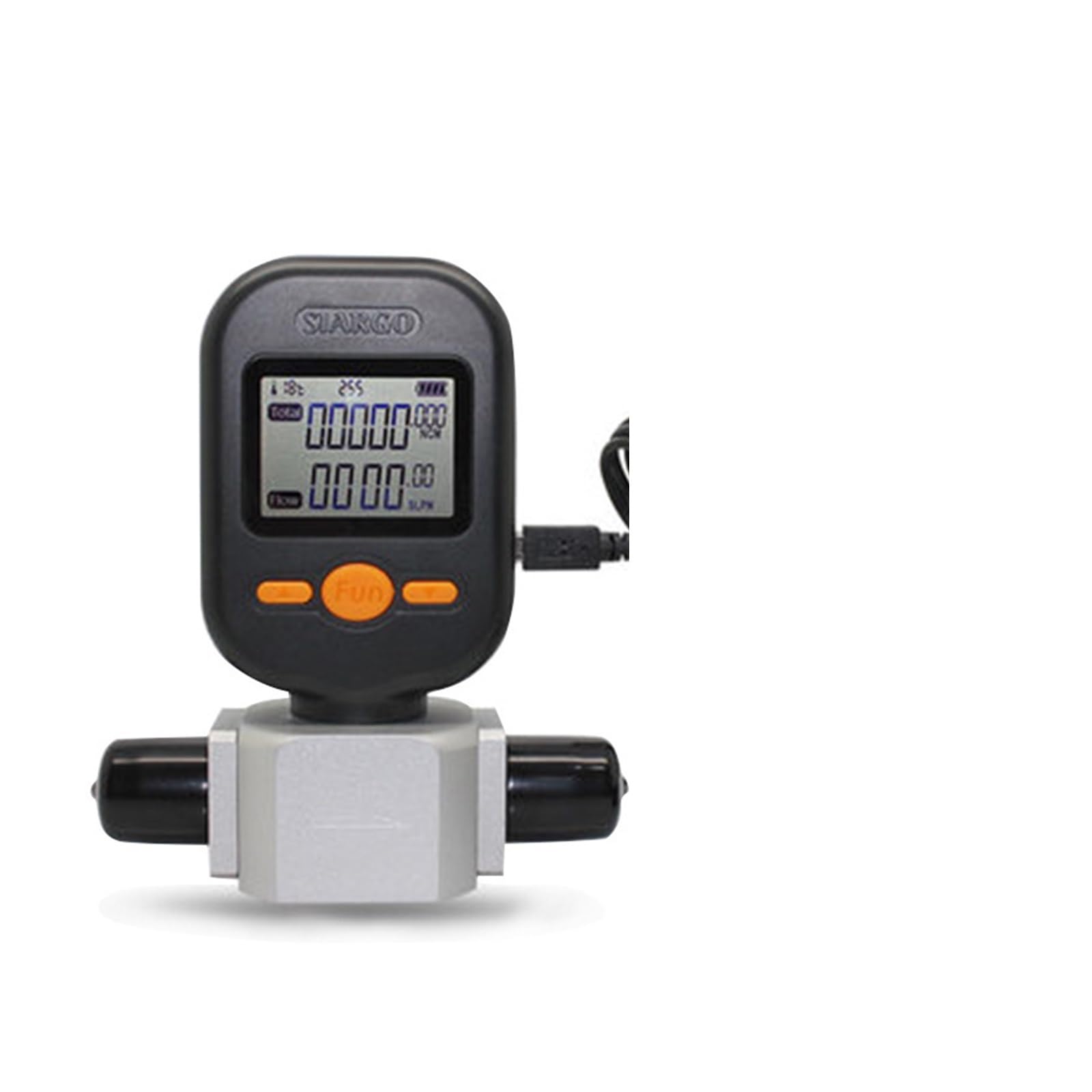 Misuratore di flusso Misuratore di portata digitale professionale 200L / min ad alta precisione for gas, aria, azoto e ossigeno MF5712 Misuratore di portata for gas protetto 0-200L