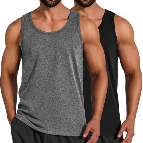 Débardeur en coton COOFANDY maillot sans manches d'été homme