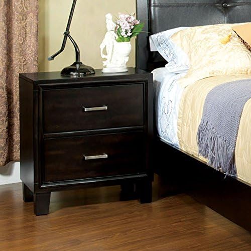 24/7 Shop at Home IDF-7088Q-6PC 6-Piece Bedroom Set, Queen, Espresso