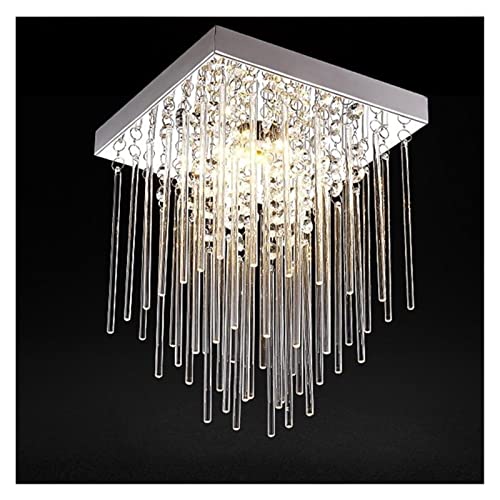 Plafonnier LED en cristal luminaire de plafond moderne pour chambre et salle à manger