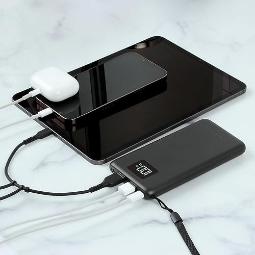 Miniatura 4 de Limitless TotalBoost - Banco de energía portátil de 10,000 mAh con puerto de entrega de energía tipo C de 20 W, puertos USB de carga rápida de 20 W,