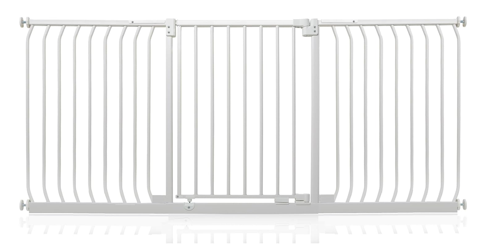 Safetots Elite Pressure Narrow Safety Gate, 65.5cm - 74.5cm, Matt White, Narrow Pressure Fit Stair Gate, Baby Gate for Doors Hallways and Spaces, Safety Barrier, Easy Installation — view 44