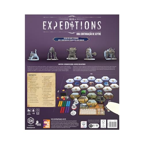 Galápagos,Expeditions,1 a 5 jogadores, Competitivo