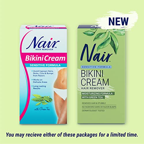 Nair I0004591 Bikini Cream With Green Tea Sensitive Formula thumb #1
