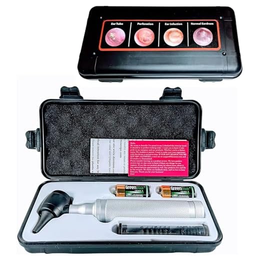 5th Generation Dr Mom Professional Otoscope - 100% Forever Guarantee - Full-Size with Our Largest Lens